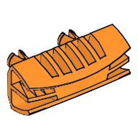 Vehicle Grille 1 x 4 with Two Pins