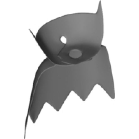 Minifigure, Body Wear Cape Cloth, Angular Points and Collar