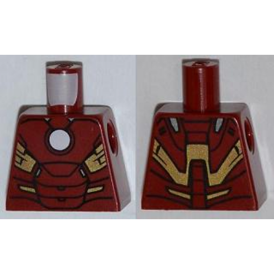 Torso Armor with White Circle Pattern