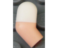 Arm, Right with White Short Sleeve Pattern