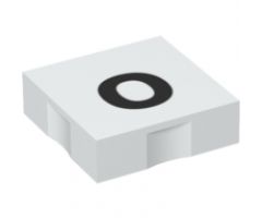 Duplo, Tile 2 x 2 with Black Lowercase Letter o Pattern