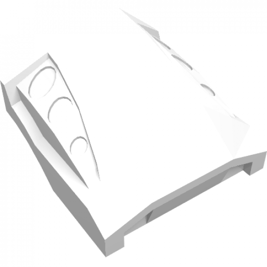Slope, Curved 2 x 2 with 3 Side Ports Recessed
