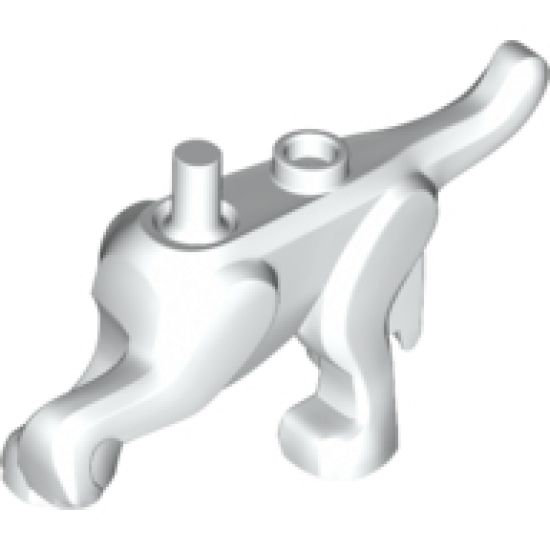 Animal, Body Part Dog Middle with Raised Left Front Paw (Krypto the Superdog / Ace the Bat-Hound)