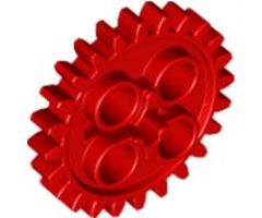 Technic, Gear 24 Tooth (2nd Version - 1 Axle Hole)