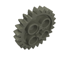 Technic, Gear 24 Tooth (2nd Version - 1 Axle Hole)