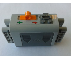 Electric, Battery Box 9V 4 x 11 x 7 PF with Green and Red Arrows Pattern (Sticker) - Set 42008