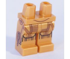 Hips and Legs with SW C-3PO Droid Pattern with Leg Side Printing
