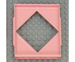 Scala Wall, Diamond Shaped Window 8 x 2 x 8