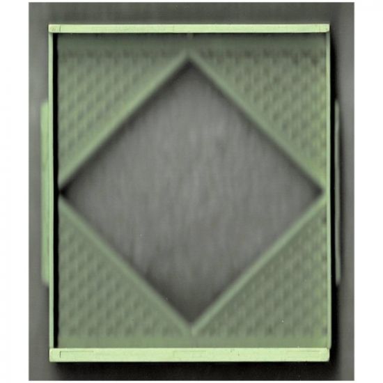 Scala Wall, Diamond Shaped Window 8 x 2 x 8