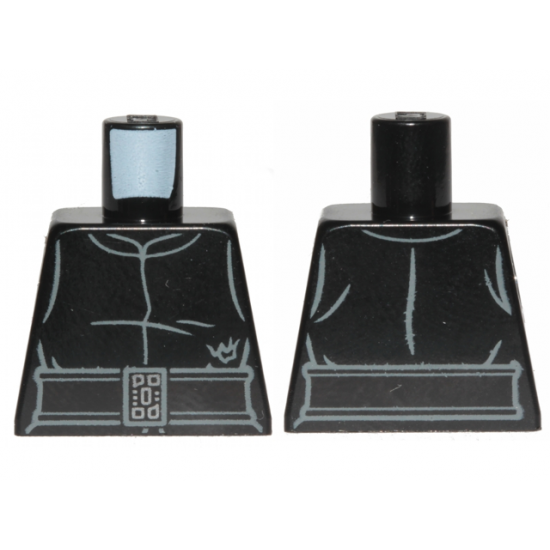 Torso SW Kylo Ren Tattered Robe Pattern