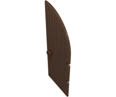 Door 1 x 4 x 8 Curved Top