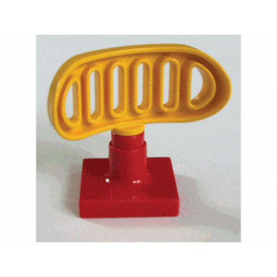 Duplo Radar Array on 2 x 2 Red Base (Set 2687)