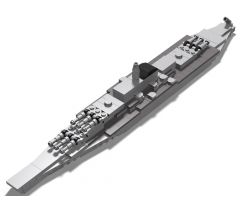 1:560 scale South dakota class Battleship 1939