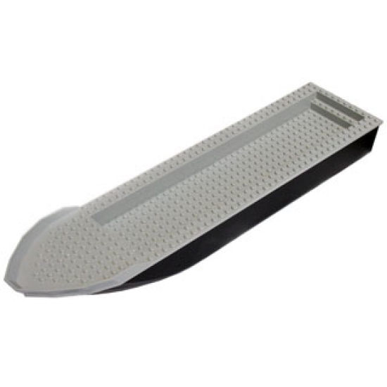 Boat Hull Unitary 51 x 12 x 6 with Light Bluish Gray Top