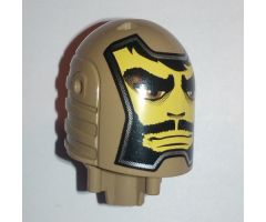 Large Figure Part Head with Santis, Sir Pattern - Series 2