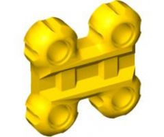 Technic, Connector Spike Flexible with Four Holes, Flat Center