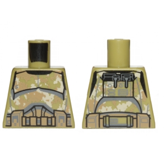 Torso SW Armor Camouflage Kashyyyk Clone Trooper Pattern