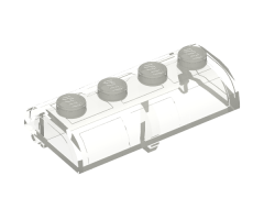 Container Treasure Chest Lid - Thick Hinge