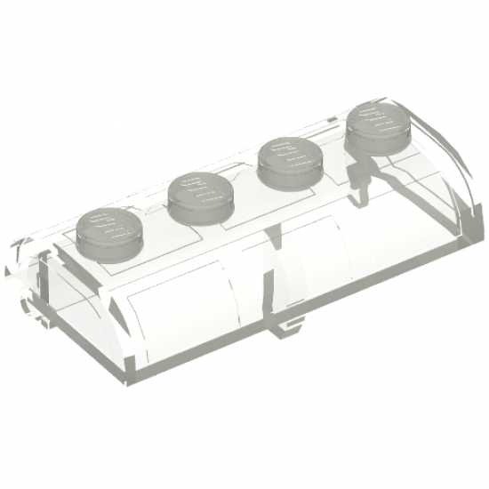 Container Treasure Chest Lid - Thick Hinge