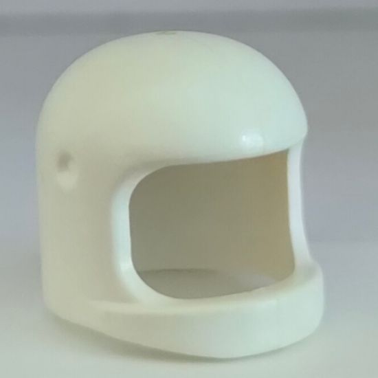Minifigure, Headgear Helmet Space / Town with Thin Chin Strap (Undetermined Visor Dimple Presence Type)