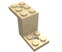 Bracket 5 x 2 x 2 1/3 with 2 Holes