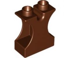 Duplo, Brick 1 x 2 x 2 with Side Cutouts and Channel in Top