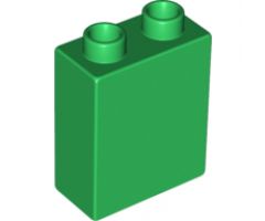 Duplo, Brick 1 x 2 x 2 with 3 Oranges Pattern