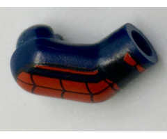 Arm, Right with Black and Red Webbing Pattern