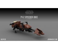 74-Z Speeder Bike Brown