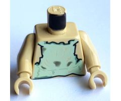 Torso Harry Potter Dobby Pattern / Tan Arms / Tan Hands