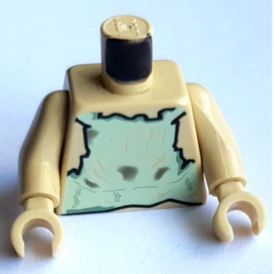 Torso Harry Potter Dobby Pattern / Tan Arms / Tan Hands