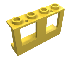 Window 1 x 4 x 2 Plane