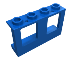 Window 1 x 4 x 2 Plane