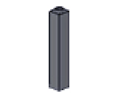 Brick 1 x 1 x 5 (Undetermined Stud Type)