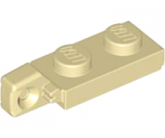 Hinge Plate 1 x 2 Locking with 1 Finger On End (Undetermined Type)
