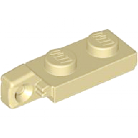 Hinge Plate 1 x 2 Locking with 1 Finger On End (Undetermined Type)