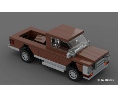 1:48 Scale Dodge Pickup Truck (1970s Version)