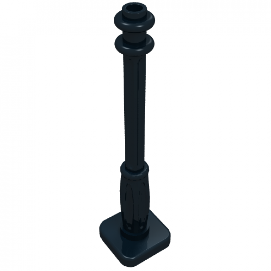 Support 2 x 2 x 7 Lamp Post, 6 Base Flutes