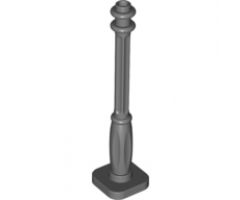 Support 2 x 2 x 7 Lamp Post, 6 Base Flutes