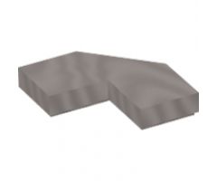 Tile, Modified Facet 2 x 2 Corner with Cut Corner