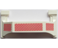 Scala Window Box 13 x 3 x 5 1/3 with Lattice Pattern (Stickers) - Set 3119