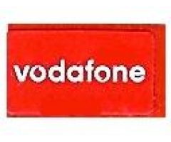 Panel 1 x 2 x 1 with 'vodafone' Pattern (Sticker) - Set 8362