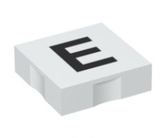 Duplo, Tile 2 x 2 with Black Capital Letter E Pattern