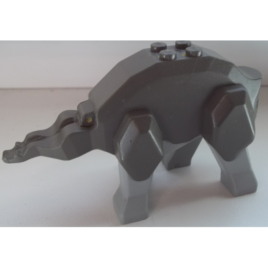 Animal, Body Part Dinosaur Middle Triceratops with Light Gray Dinosaur Legs Unit (bb905 / 30462)