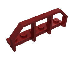 Plate, Modified 1 x 6 with Train Wagon End