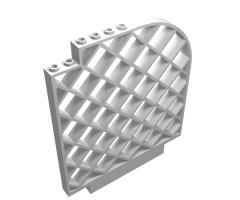 Belville Wall, Lattice 12 x 1 x 12 Curved