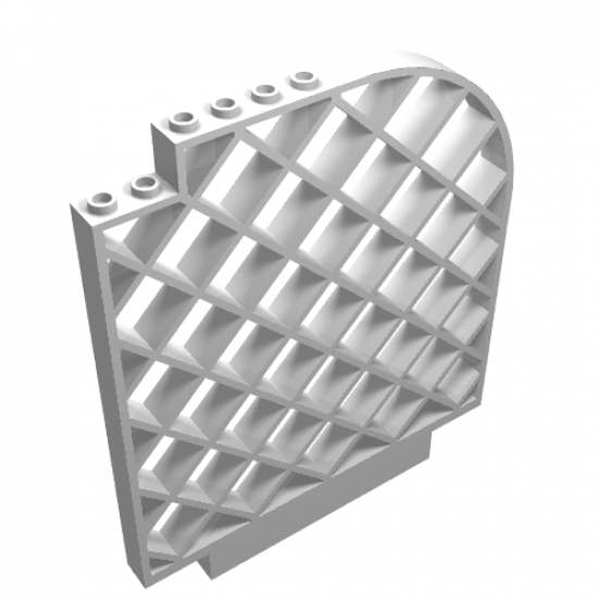 Belville Wall, Lattice 12 x 1 x 12 Curved
