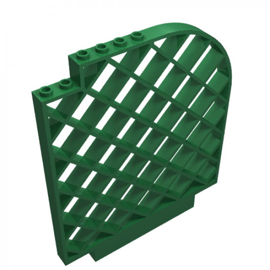 Belville Wall, Lattice 12 x 1 x 12 Curved