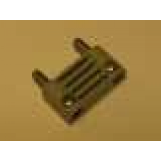Electric, Connector, 2-Way Male Rounded Wide Long with Hollow Pins