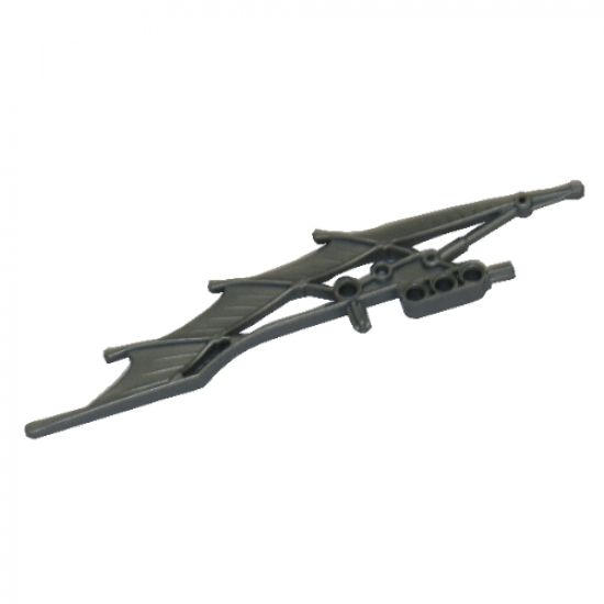 Bionicle Weapon Shield Half Ribbed Narrow
